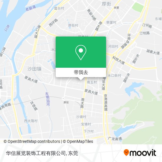 华信展览装饰工程有限公司地图