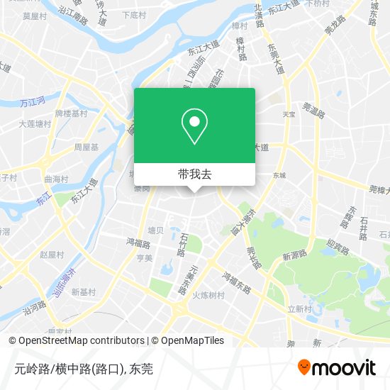 元岭路/横中路(路口)地图