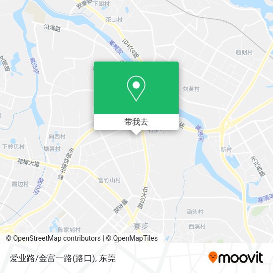 爱业路/金富一路(路口)地图