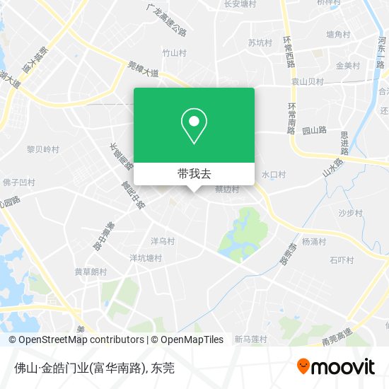 佛山·金皓门业(富华南路)地图