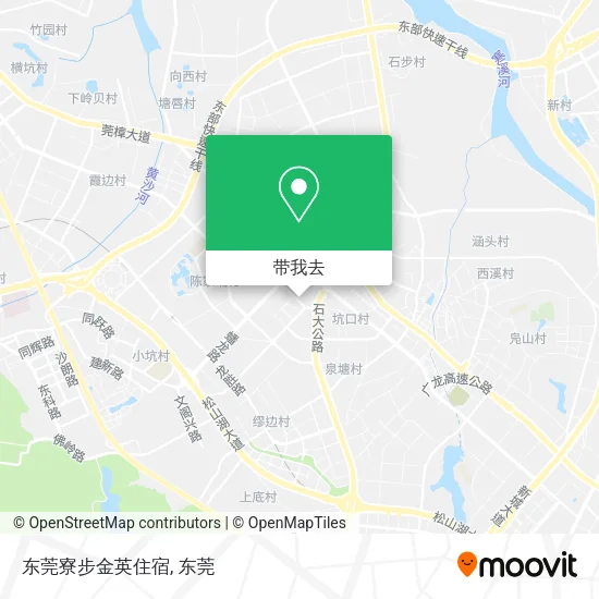 东莞寮步金英住宿地图