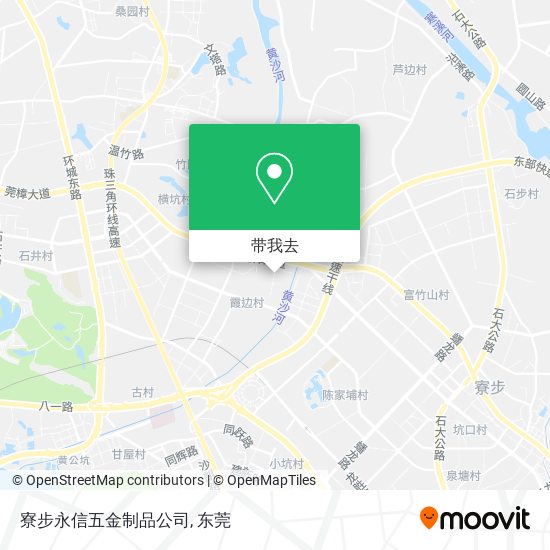 寮步永信五金制品公司地图