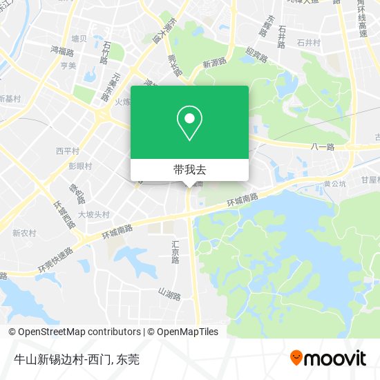 牛山新锡边村-西门地图