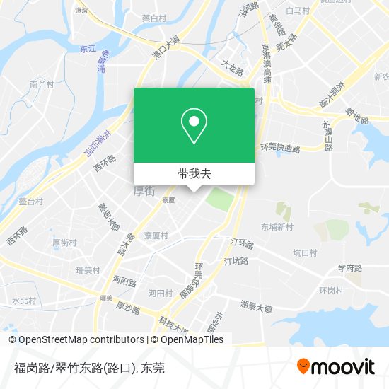 福岗路/翠竹东路(路口)地图