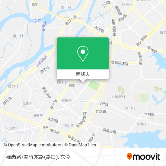 福岗路/翠竹东路(路口)地图