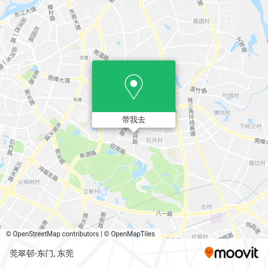 莞翠邨-东门地图