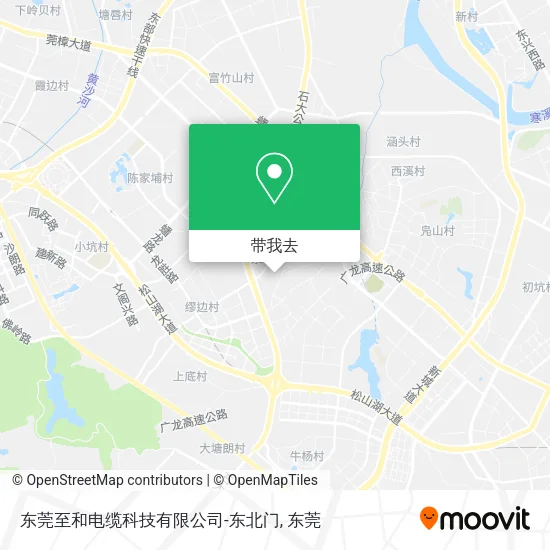 东莞至和电缆科技有限公司-东北门地图
