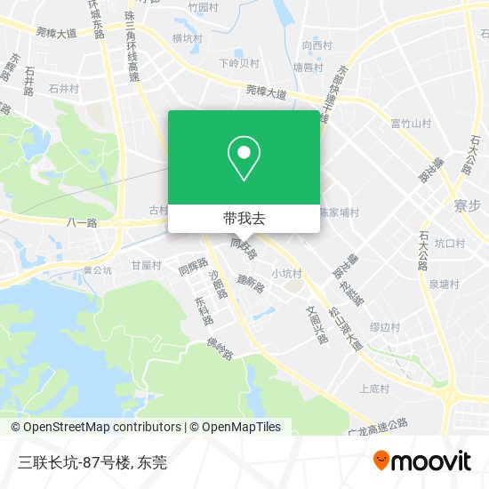 三联长坑-87号楼地图