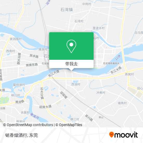铭香烟酒行地图