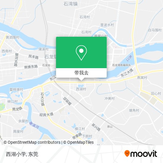 西湖小学地图