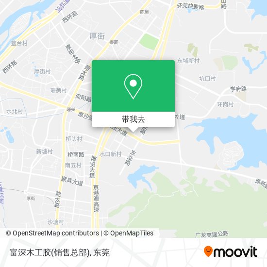 富深木工胶(销售总部)地图
