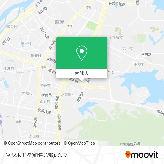 富深木工胶(销售总部)地图