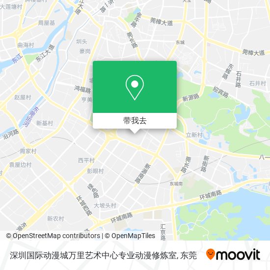 深圳国际动漫城万里艺术中心专业动漫修炼室地图