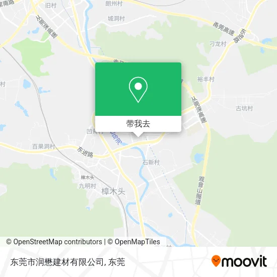 东莞市润懋建材有限公司地图