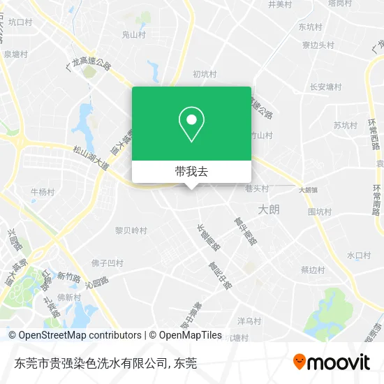 东莞市贵强染色洗水有限公司地图