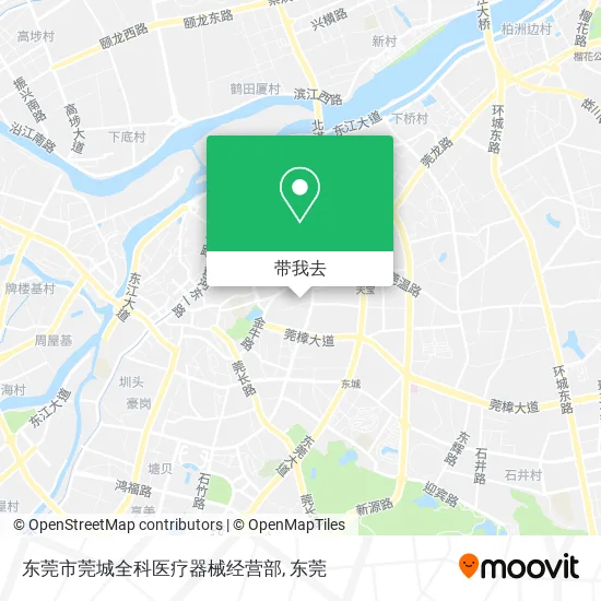 东莞市莞城全科医疗器械经营部地图