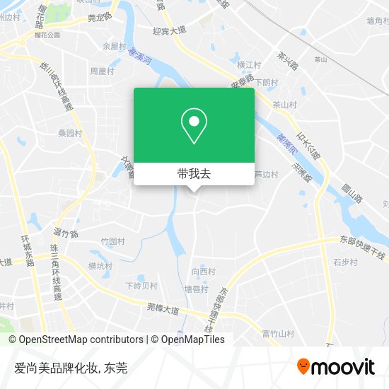 爱尚美品牌化妆地图