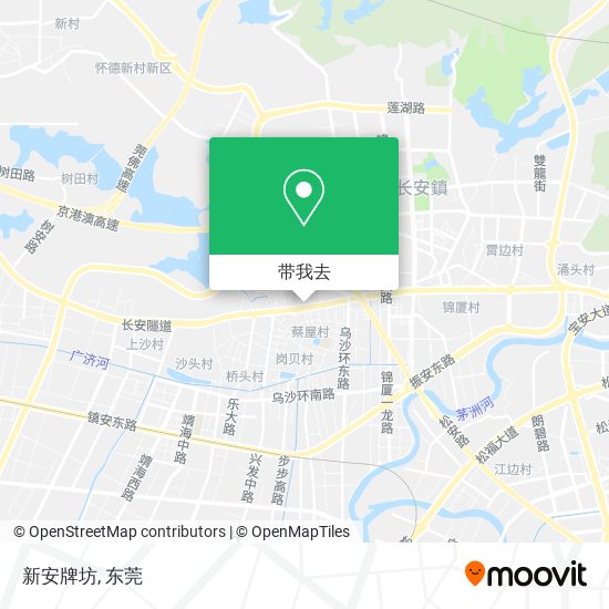 新安牌坊地图