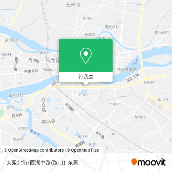 大园北街/西湖中路(路口)地图