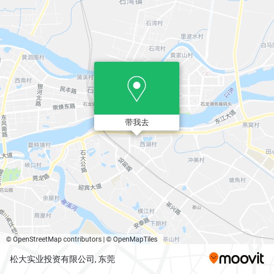 松大实业投资有限公司地图