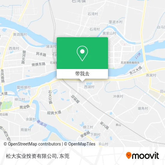 松大实业投资有限公司地图
