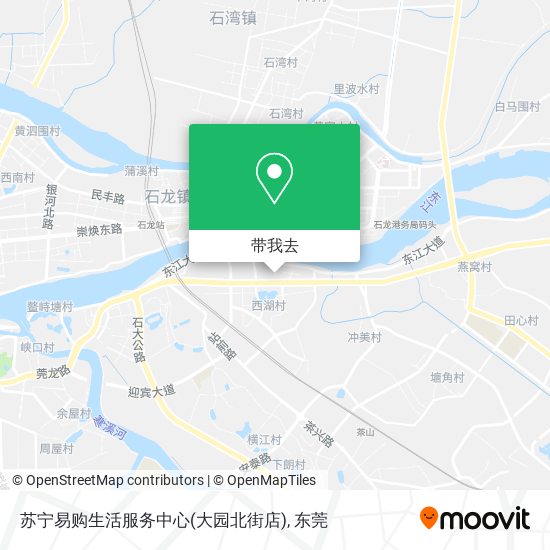 苏宁易购生活服务中心(大园北街店)地图