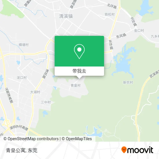 青皇公寓地图
