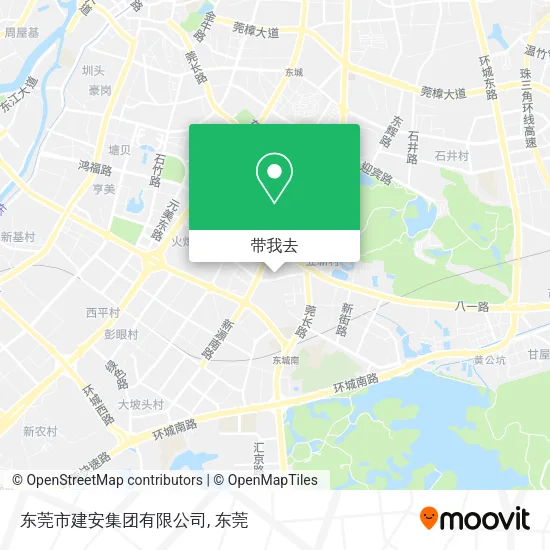 东莞市建安集团有限公司地图