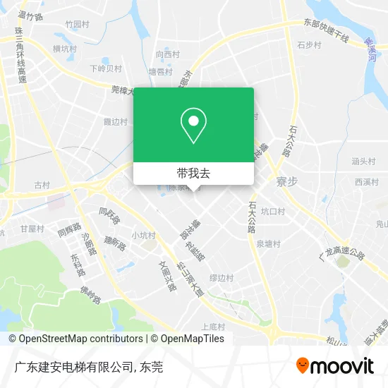 广东建安电梯有限公司地图