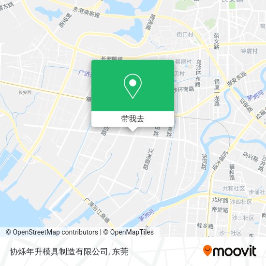 协烁年升模具制造有限公司地图