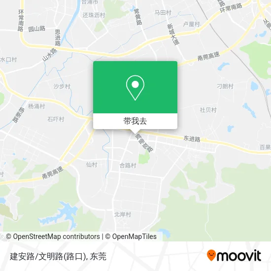 建安路/文明路(路口)地图