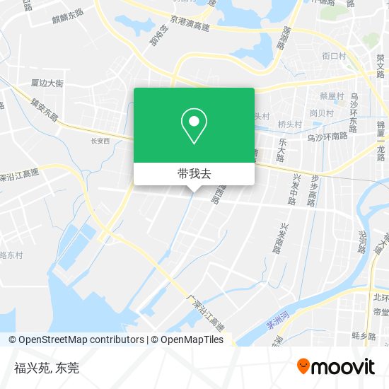 福兴苑地图