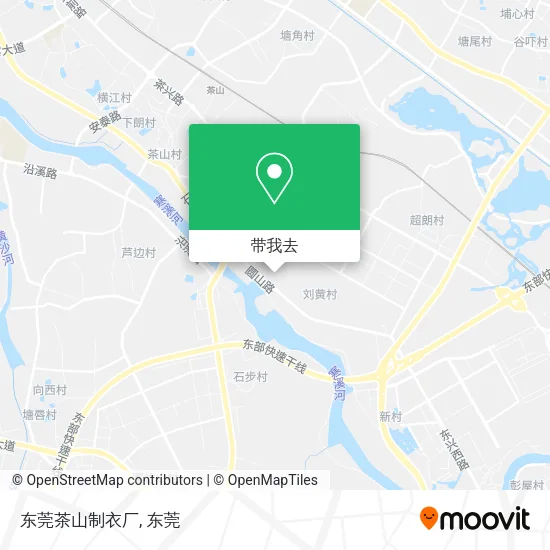 东莞茶山制衣厂地图