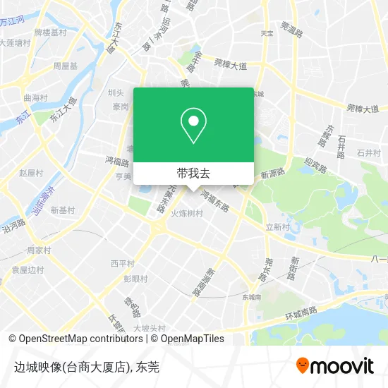 边城映像(台商大厦店)地图