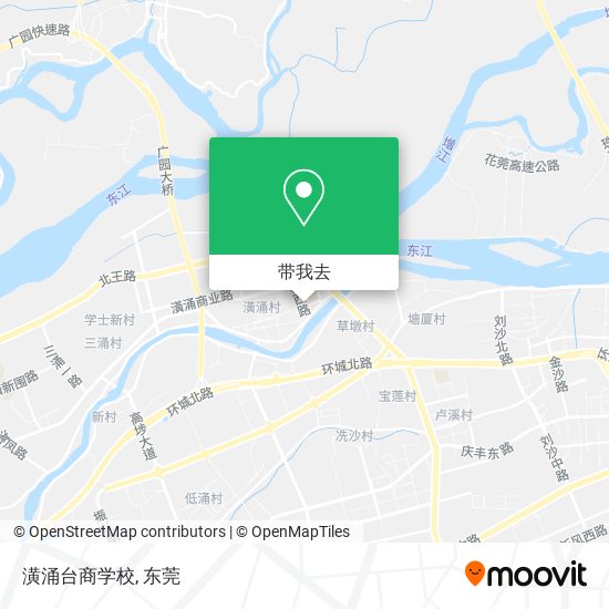 潢涌台商学校地图