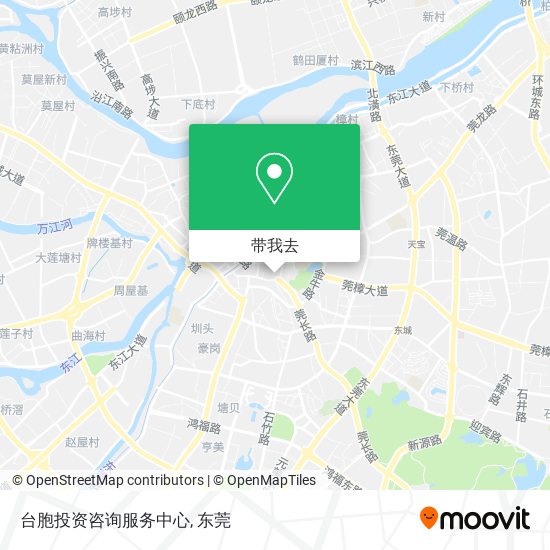 台胞投资咨询服务中心地图