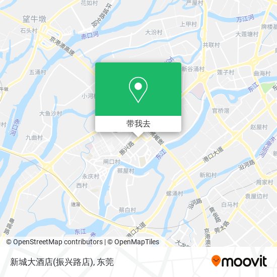 新城大酒店(振兴路店)地图