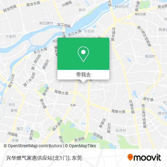 兴华燃气家惠供应站(北1门)地图
