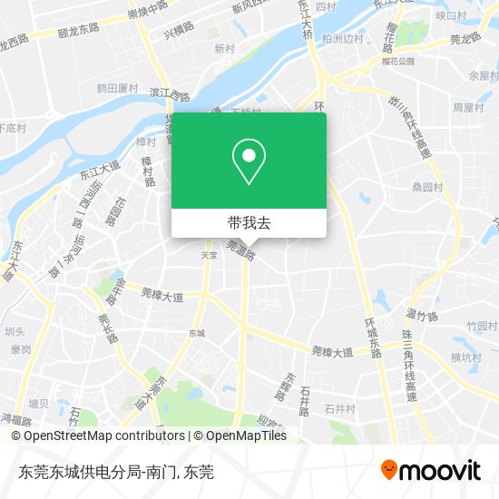 东莞东城供电分局-南门地图