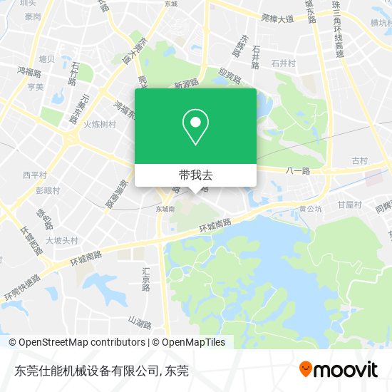 东莞仕能机械设备有限公司地图