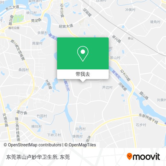 东莞茶山卢妙华卫生所地图