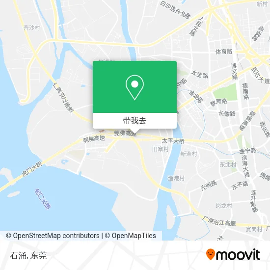石涌地图