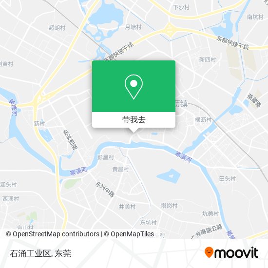 石涌工业区地图