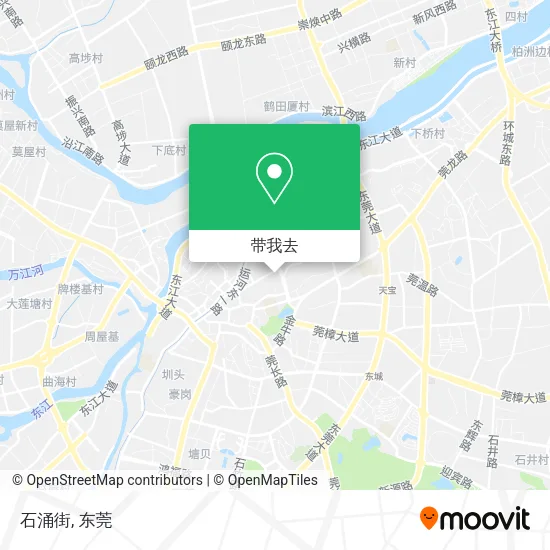 石涌街地图