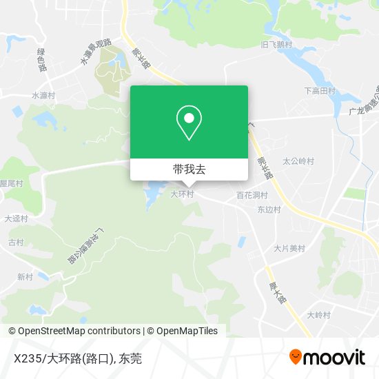 X235/大环路(路口)地图