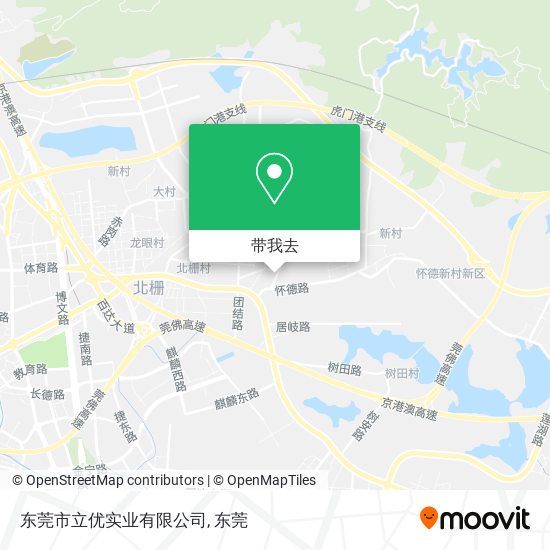 东莞市立优实业有限公司地图
