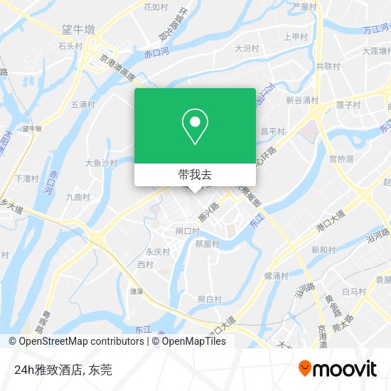 24h雅致酒店地图