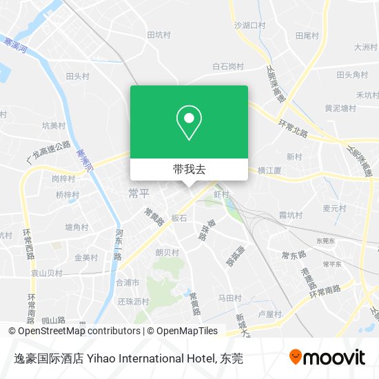 逸豪国际酒店 Yihao International Hotel地图