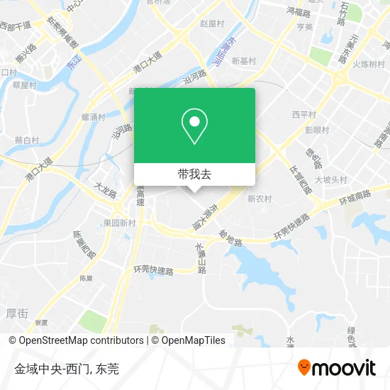 金域中央-西门地图