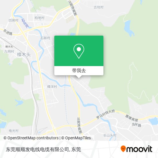 东莞顺顺发电线电缆有限公司地图